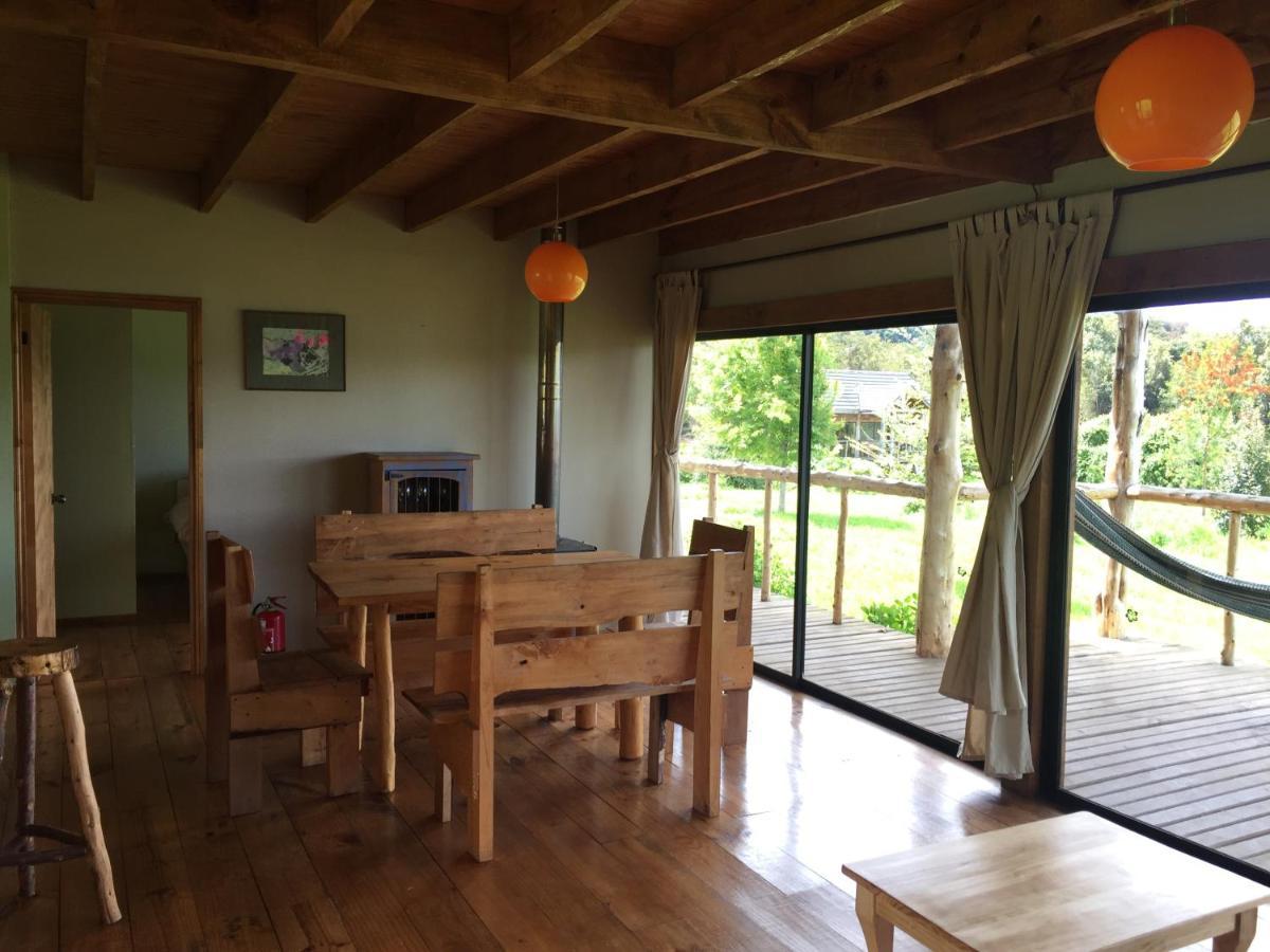 Antuquelen Lodge Cabanas 프루티야르 외부 사진
