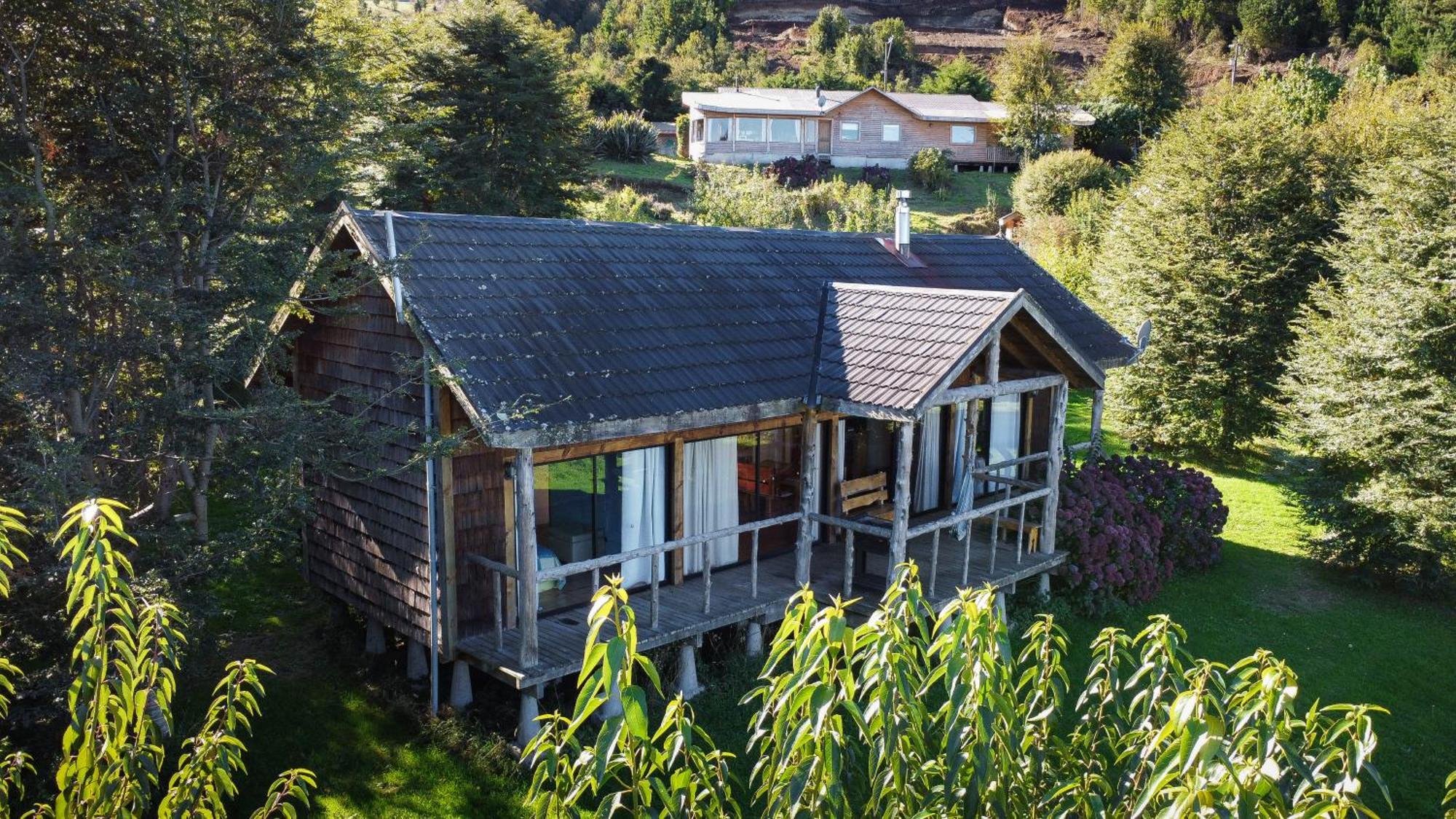 Antuquelen Lodge Cabanas 프루티야르 외부 사진