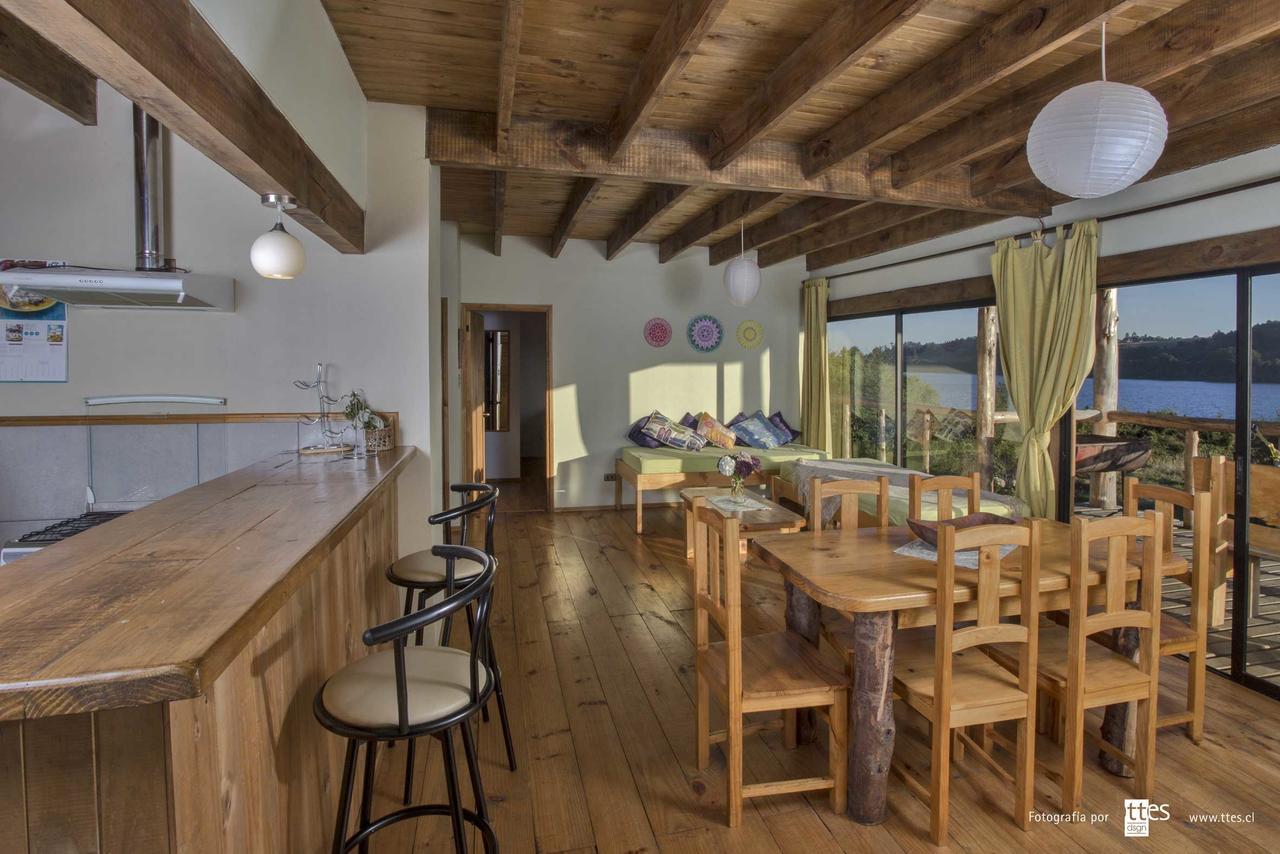 Antuquelen Lodge Cabanas 프루티야르 외부 사진